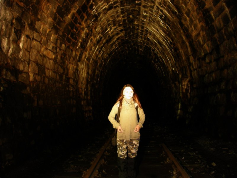 Kowary - w tarym tunelu
