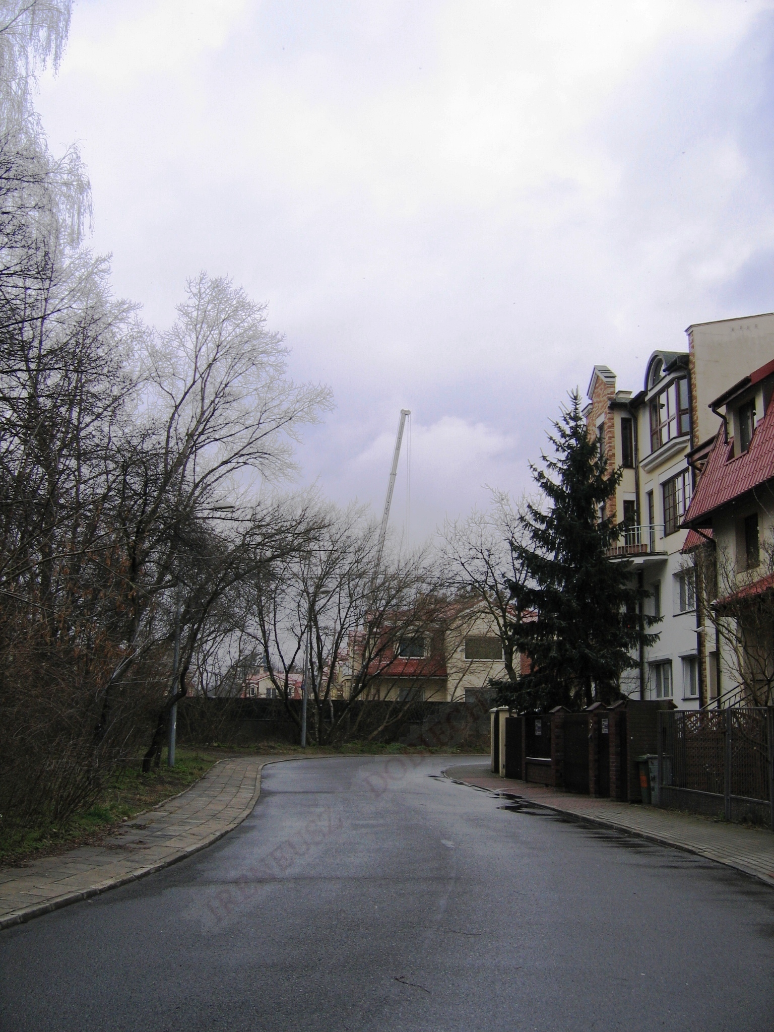 WIDOK Z "MOJEJ" ULICY.