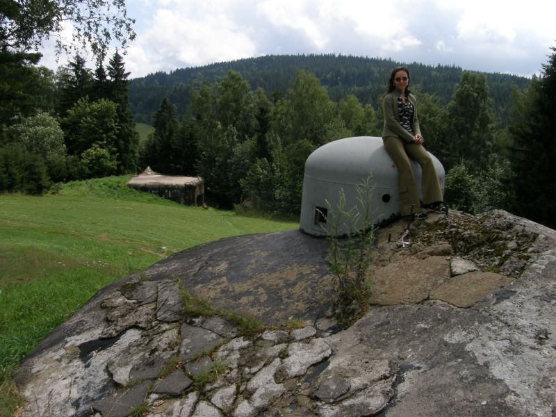Czechy na schronie K-S-32