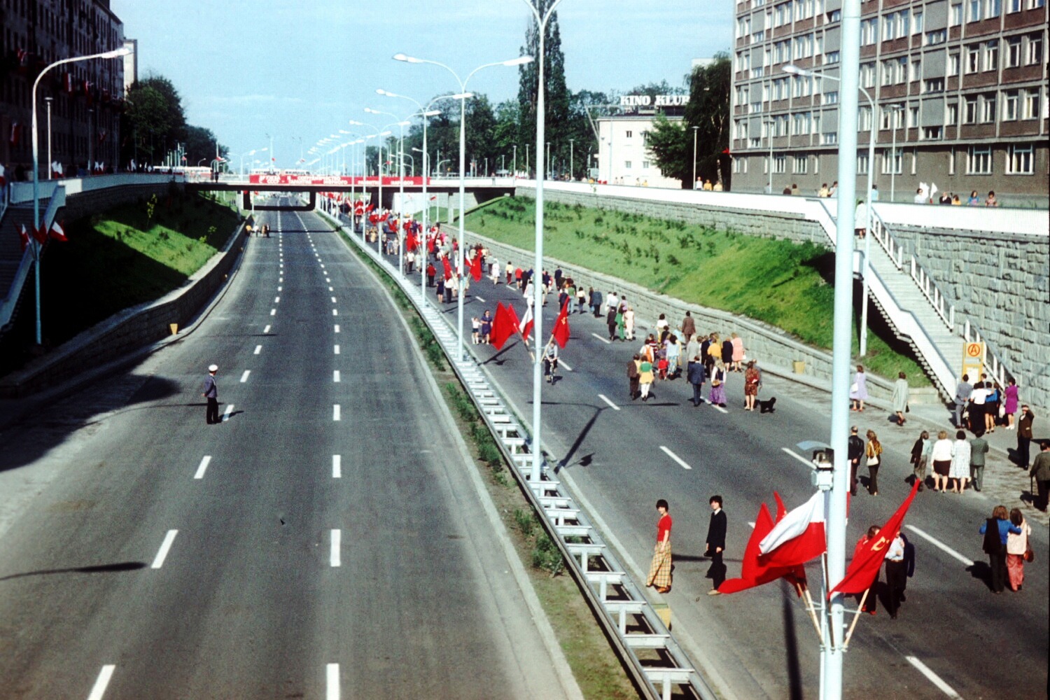 Trasa widziana z góry.